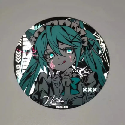 Hatsune Miku New Badge Anime Peripheral Cute Cartoon Brooch Japanese Kawaii DIY Itbag Clothing Accessories Collectible Gifts