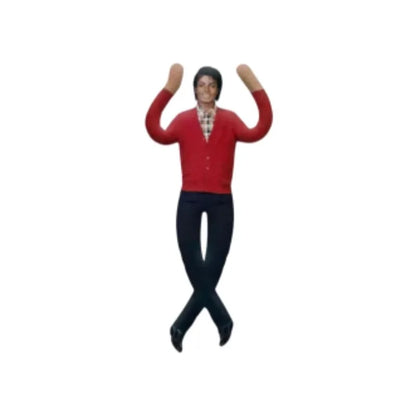 New Style Michael Jackson Cosplay Prop Doll Plush Stuffed Figure Dolls Room Decoration Abstract Joint Mobility Props Gift