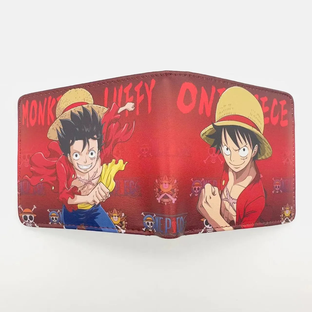 Anime One Piece Monkey D Luffy Roronoa Zoro Stylish and Simple Foldable Wallet Student Coin Purse Cute Things for Girls - 28