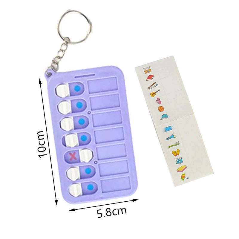 Reusable My Chores Checklist Task Board Daily Schedule Planner Memo Chore Chart Kid Responsibility Behavior Self Discipline C