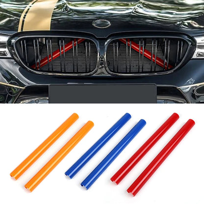 A Pair Car Front Grille Trim Strips For BMW F30 F31 F32 F33 F34 F36 F20 F21 F22 F23 G29 Car Sport Styling Decoration Accessor