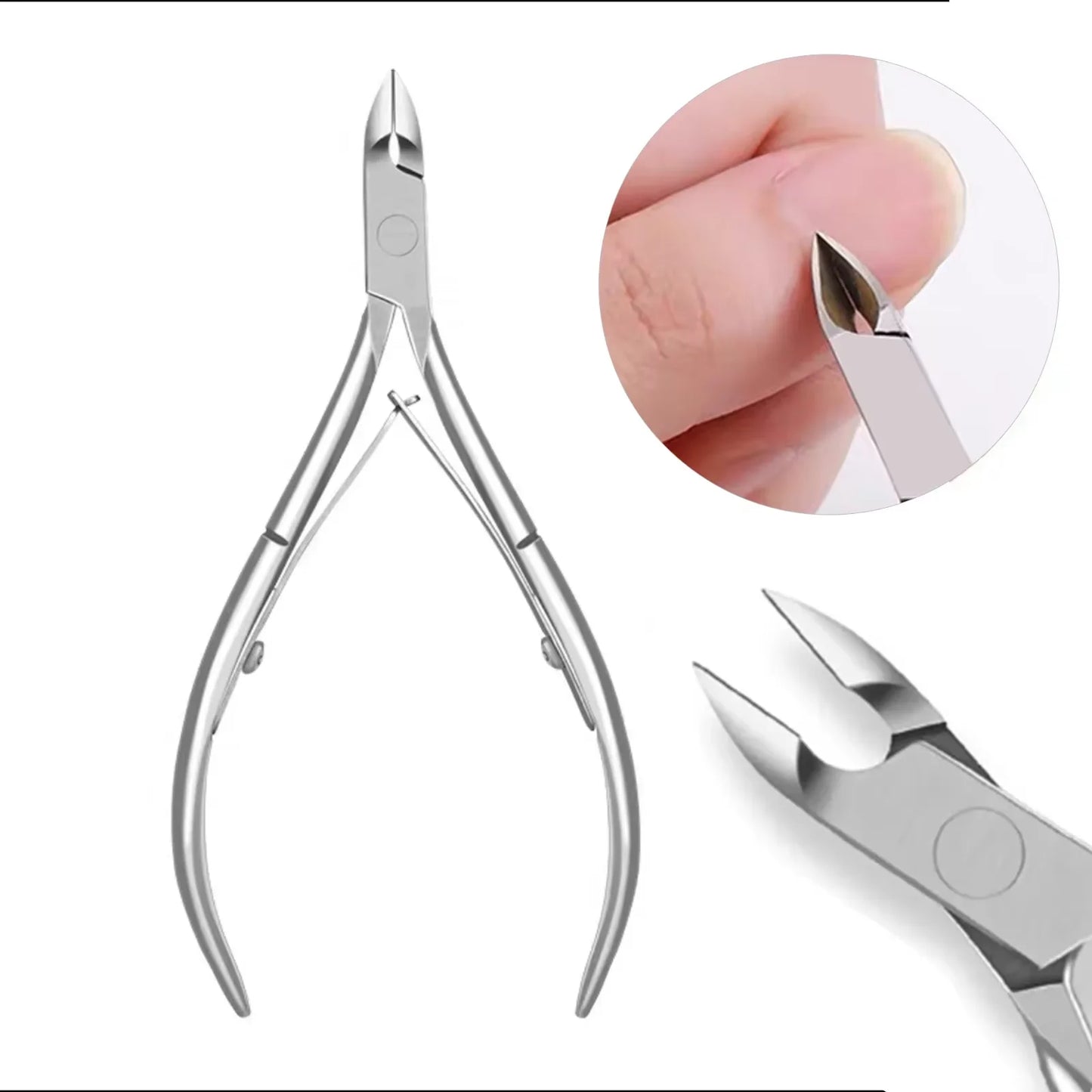 1/2/3pcs Nippers Nail Manicure Scissors Cuticle Clippers Trimmer Dead Skin Remover Pedicure Stainless Steel Cutters Tool Cuti