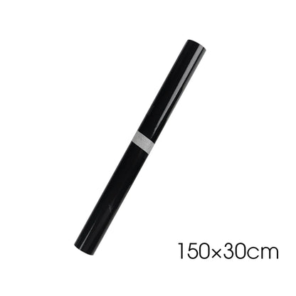 Piano Black Glossy Vinyl Wrap Film Self Adhesive Vinyl Sticker Bubble Free for Window Trim Mirror Car Motorcycles Bicycle Lap