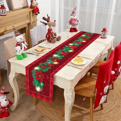 Table Runner Christmas Decoration For Home Decor 2025 Gifts