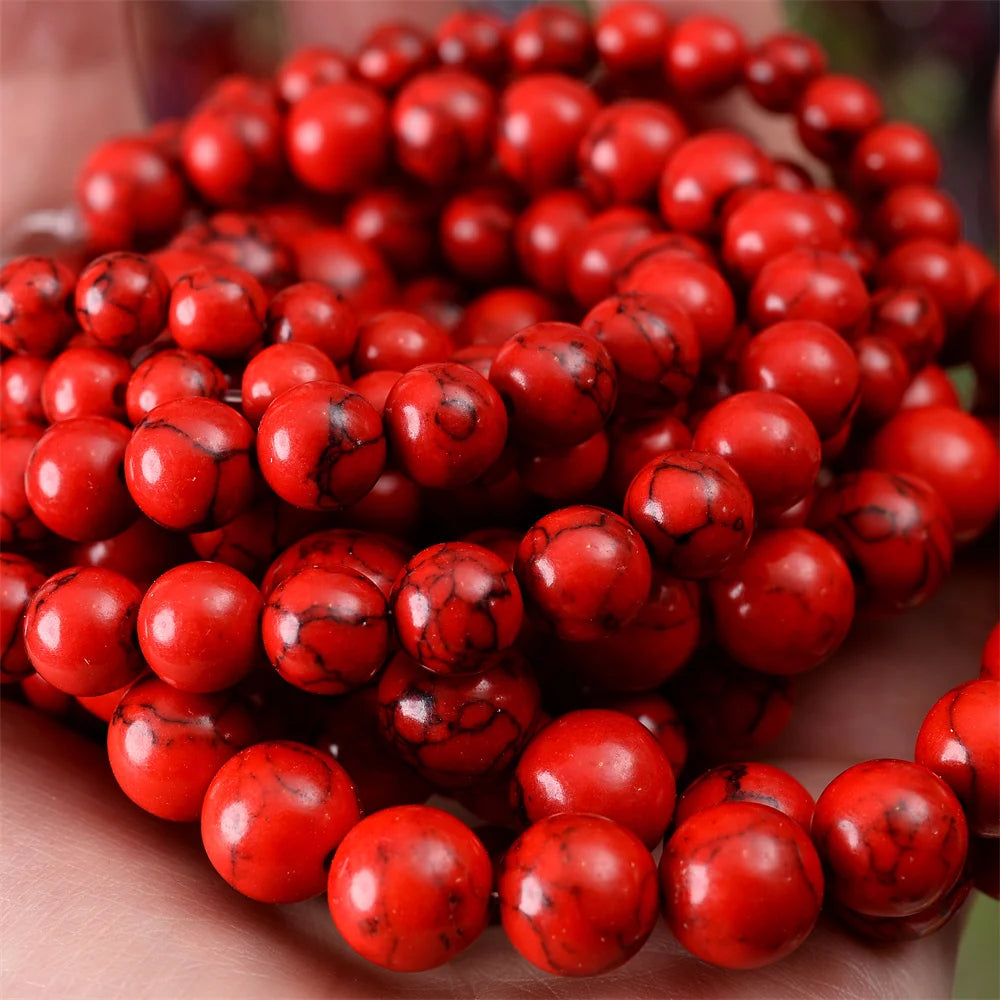 Natural Stone Beads Lava Jaspers Tiger Eye Quartz Agates Round Loose Beads for Jewelry Making DIY Bracelet Accessories 4-12MM