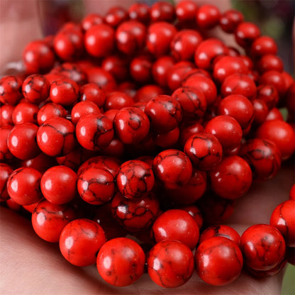 Natural Stone Beads Lava Jaspers Tiger Eye Quartz Agates Round Loose Beads for Jewelry Making DIY Bracelet Accessories 4-12MM
