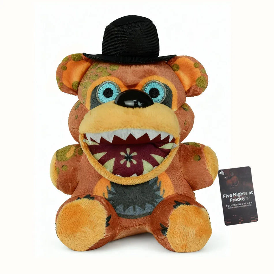 2026 New Five Night At Freddy Fnaf Cute Plush Toys Game Doll Bonnie Bear Foxy Cartoon Stuffed Dolls Freddy Toys For Children 