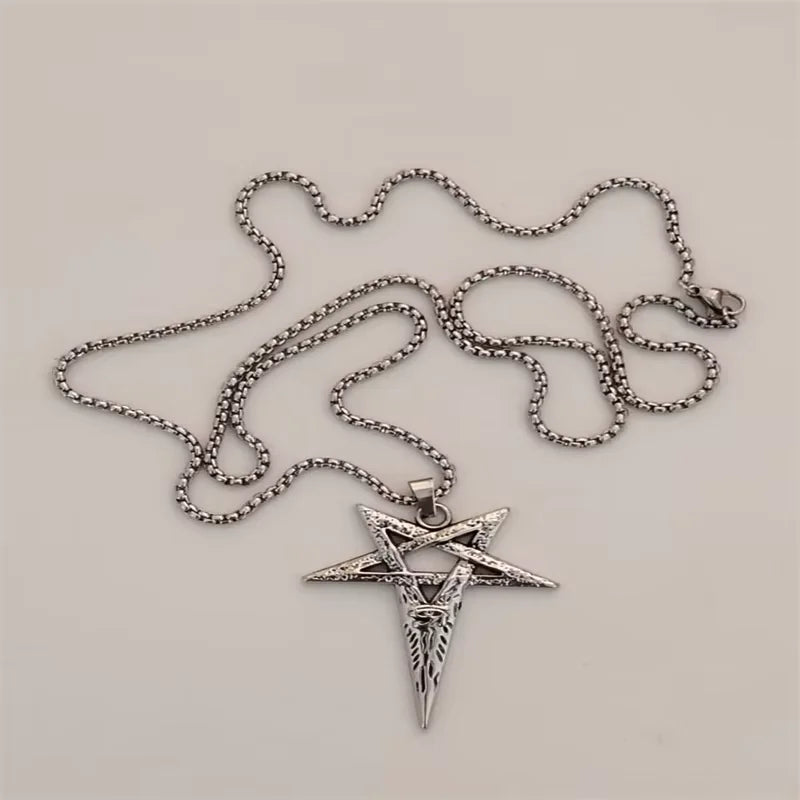 Vintage Cross Pendant Necklace Unisex Versatile Simple Long Sweater Chain Hip Hop Accessory - 24