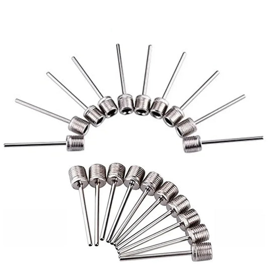 New Sport Ball Inflating Pump Needle For Football Basketball Soccer Inflatable Air Valve Adaptor Stainless Steel Pump 5/10/20