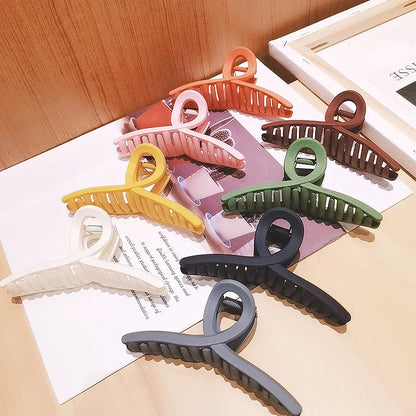 Barrettes Fashion Women Acrylic Hair Claws Clips Hair Accessories Hairpins Ladies Hairgrip Headwear Girls Ornaments Crab Band