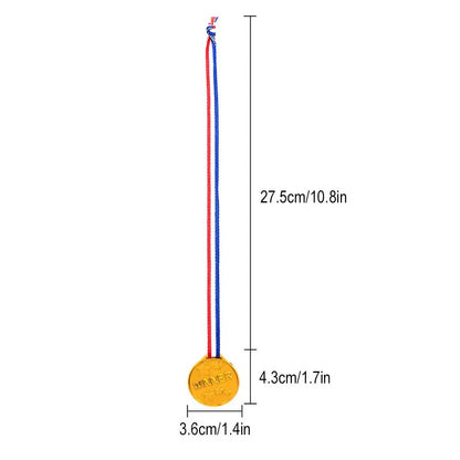 10/20Pcs Plastic Gold Winner Award Medals Kids Birthday Party Favors Sports Game Prize Toys Soccer Football Party Pinata Fill