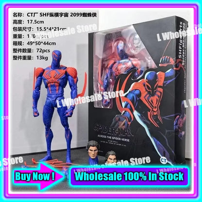 In Stock Mess Toys Superior Symbiote Scarlet Spider Ct Toys Spiderman Daredevil Batman Wolverine Anime Action Figure Gifts To