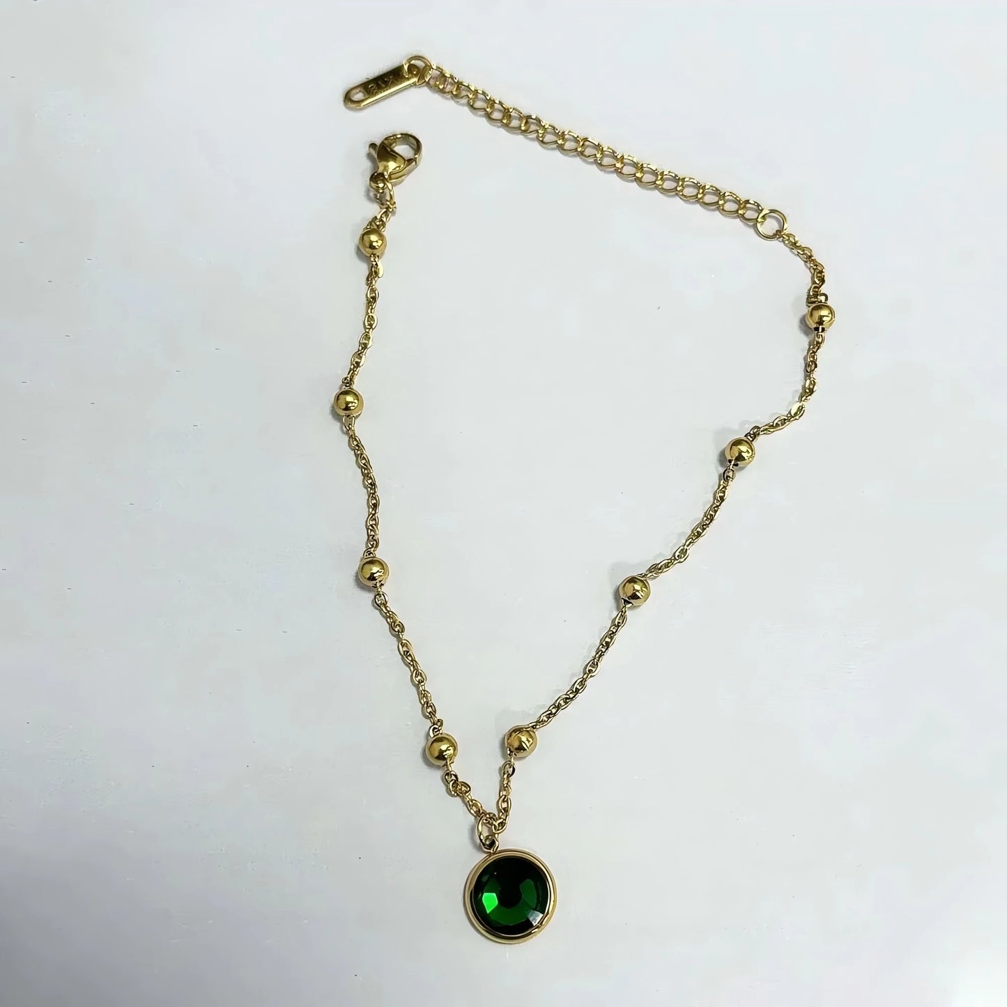 Stainless Steel Bohemian Style Personalized Anklet - E4