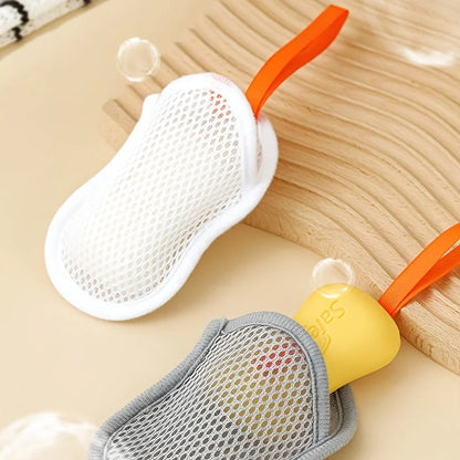 Soap Foam Net Soap Bag for Bath,Face Wash,and Shower Gel-Durable Mesh Design with Ergonomic Handle,For Cleansing,Soap Dispens