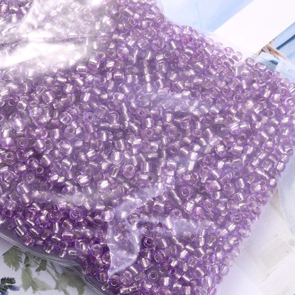 1000/500/200Pcs 4/3/2mm Glass Transparent Seed Bead Spacing Beads For Hand-Beading Diy Jewelry Accessories Bracelet Necklace 