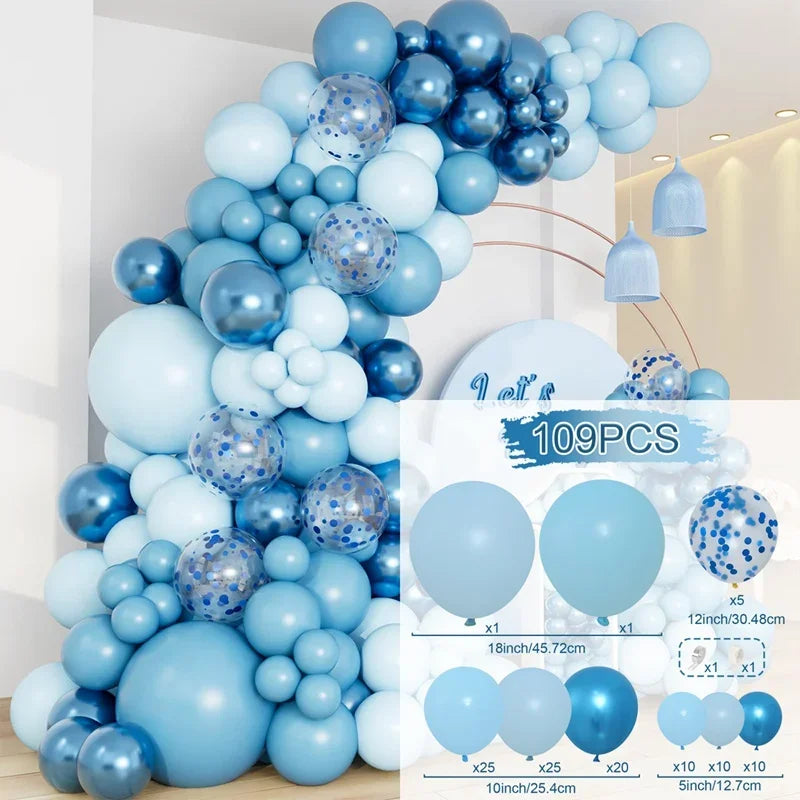 Balloon Garland Arch Kit Birthday Party Decoration Girl Birthday Foil Balloon Bridal baptism Decor Globos Wedding Party Suppl