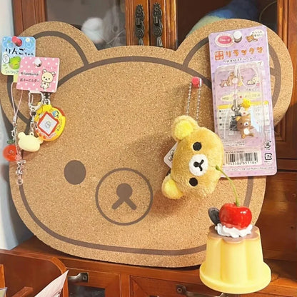 Cartoon Felt Board Home Decor Wall Decor Panel Felt Posters on The Wall Bear Wall Sticker Rilakkumas Children's Room Decorati