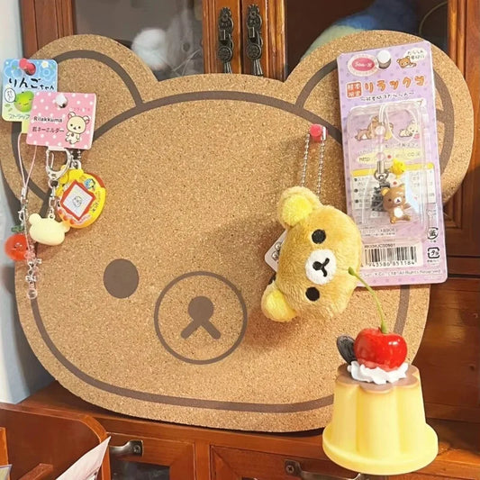 Cartoon Felt Board Home Decor Wall Decor Panel Felt Posters on The Wall Bear Wall Sticker Rilakkumas Children's Room Decorati