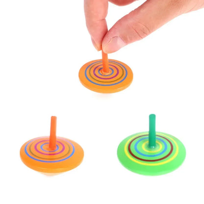 10-30Pcs Fun Wooden Spinning Tops for Children’s Party Gifts, Birthday Carnival Gift Souvenirs, Back-to-school Classroom Rewa