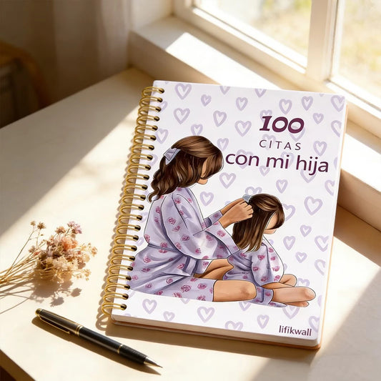Hardcover Mother Daughter Memory Book 100 Date Journal With Photo Space Smooth Paper Daily Diary Gift For Mothers Daughters