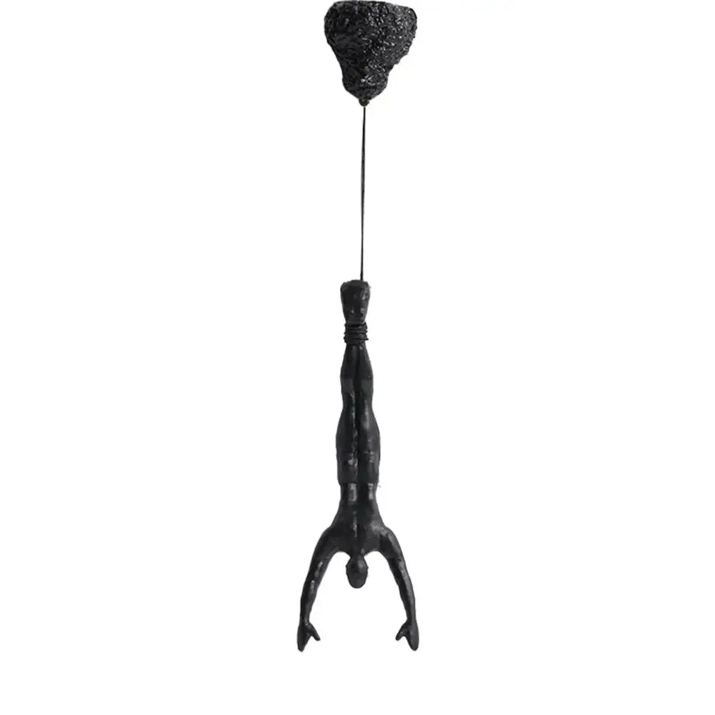Climbing Athlete Man Art Sports Wall Hanging Ornaments Home Figures Miniatures Rock Climbing Man Resin Sculptures Statue ﻿ - 