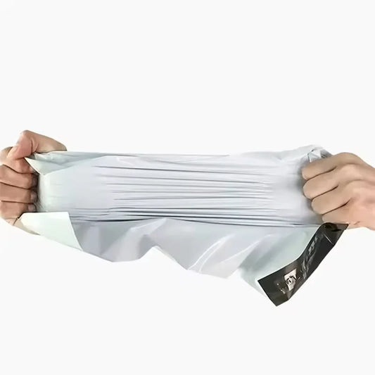 10/50/100Pcs Envelope Bag Plastic Express Envelope Storage Bag Gray White Mailing Bag Self Adhesive Sealed Express Bag