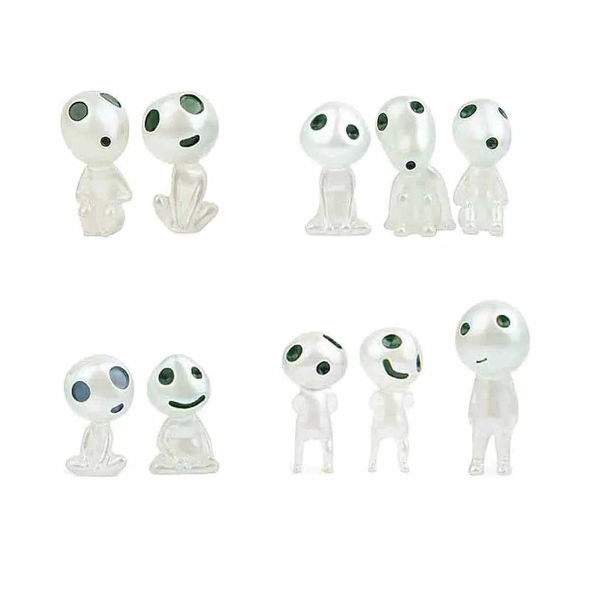 10pc Miniature Landscape Decoration Glow in the Dark Princess Shaped Home Decoration Garden Decoration Ornament Glow in the D