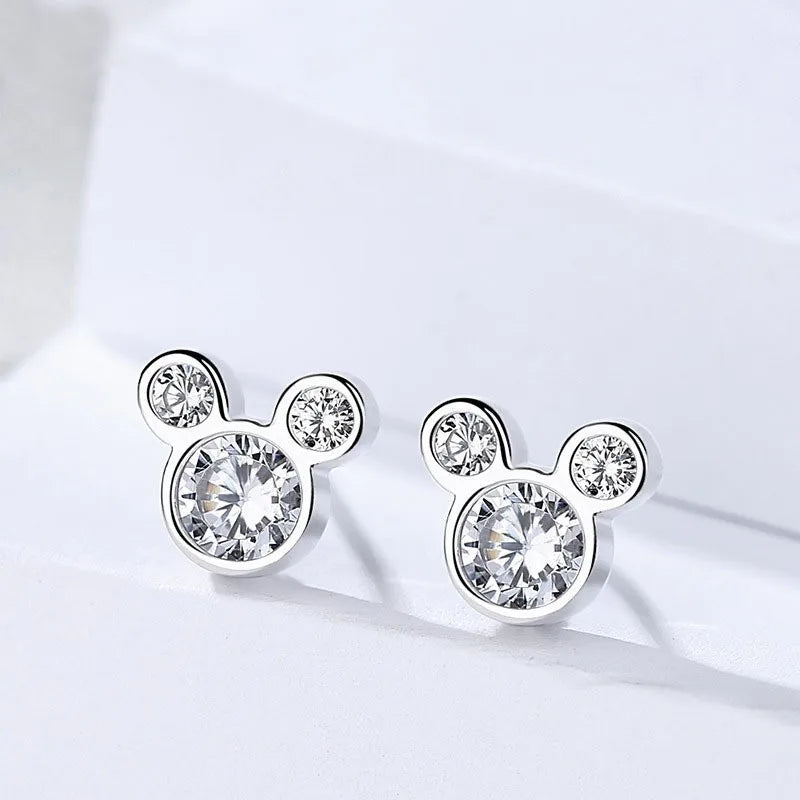 New 925 Sterling Silver Earrings for Women Fashion Jewelry Wedding Engagement Party Gifts