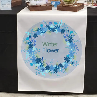 Customizable Table Runner - Ideal for 4 Seasons, for Weddings, Birthdays, Anniversary, Halloween, Christmas & Holidays Decor