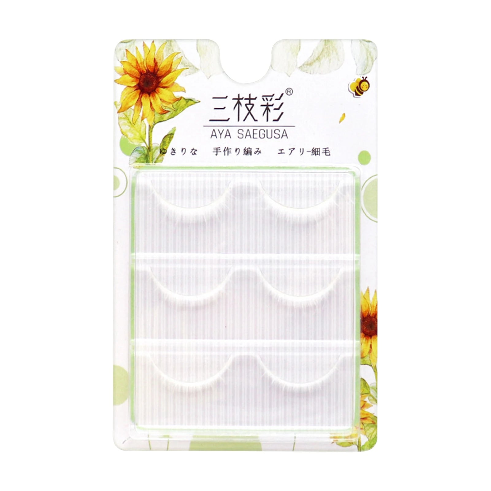 White Feather Lashes Strips Manga Cosplay False Eyelashes Full Srip Cluster Lashes Extensions Halloween Christmas Party Makeu