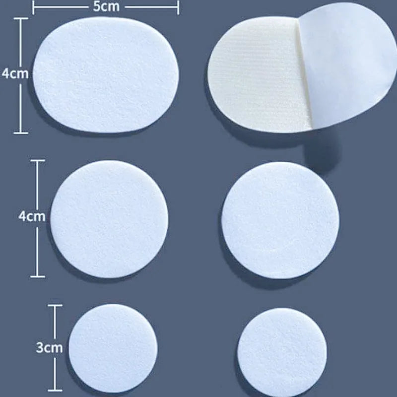6PCS Sports Shoe Repair Patches, Anti-wear Shoe Patches, Insole Repair Patches, Self-adhesive Patches Inside High Heels - WHI