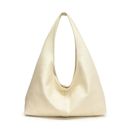 Large Capacity PU Leather Hobo Underarm Bags Autumn Winter Shoulder Bag for Women 2026 New Trend Y2K Handbags and Purses Tote