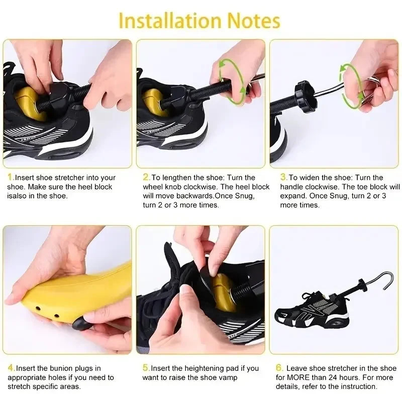 Professional Shoe Trees Adjustable Length Width Shoes Stretcher Boots Sneakers Shoe Stretchers Men Woman Heels Shoes Tree 1Pc