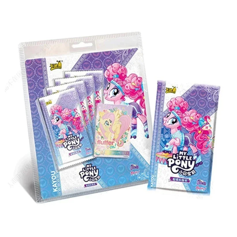 KAYOU Genuine My Little Pony Card 40th Anniversary Limited Friendship Eternal Card Rare SC SGR Cards Toy Gift Princess Card