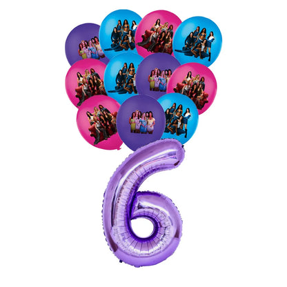 K-Katseye Birthday Decoration Kpop Girl Group Napkin Balloon Cup Plate Tablecloth Banner For Girls Festival Party Fans Gift -