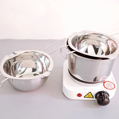 DIY Candle Kit Aromatic Candles Making Tool Set Sticker Stainless Steel Wax Melting Pot Candle Making Supplies For Beginer