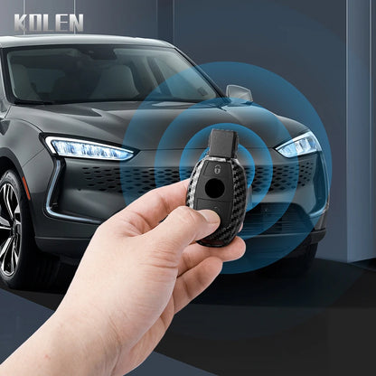 2 3 Buttons Carbon Fiber Car Key Case Cover Fob For Mercedes Benz A B C E Class GLS GLA GLK GLC CLS CLA W204 W205 W212 W463 W