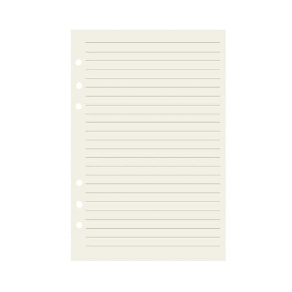 45 Pieces A5 A6 A7 6ring Loose Leaf Notebook Refill Binder Inner Page Budget Weekly Monthly To Do Line Dot Grid Paper Station