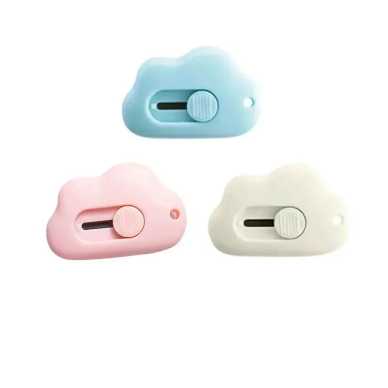 Cute Rabbit Cloud Color Mini Portable Practical Knife Paper Cutting Machine Paper Cutting Machine Razor Blade Office Statione