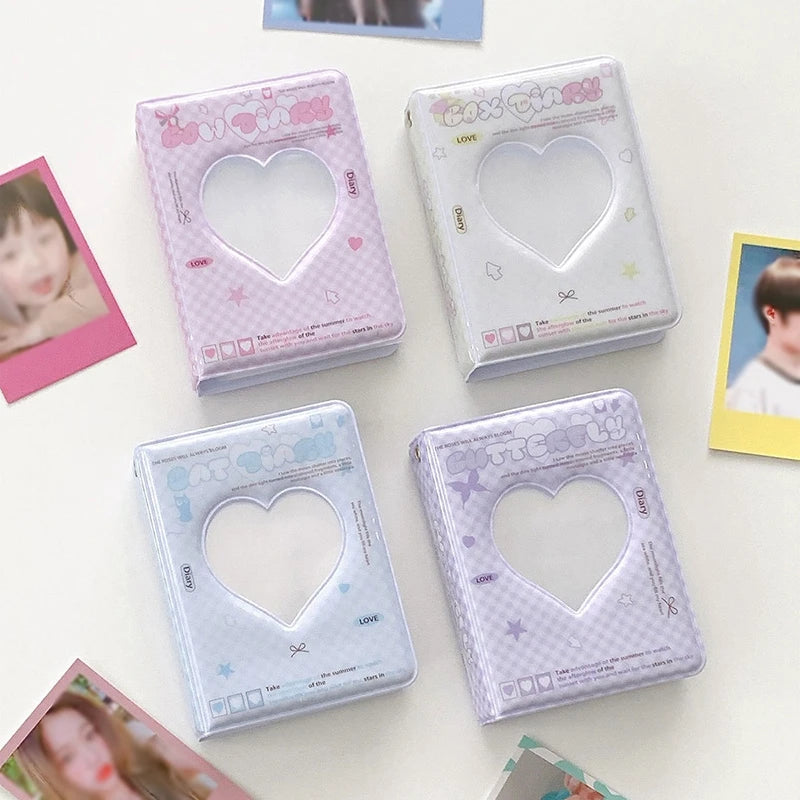 Kpop Photo Album Mini 3 Inch Album Photo Photocard Holder Idol Binder Photo Card Holder Card Collect Book Picture Protector 포