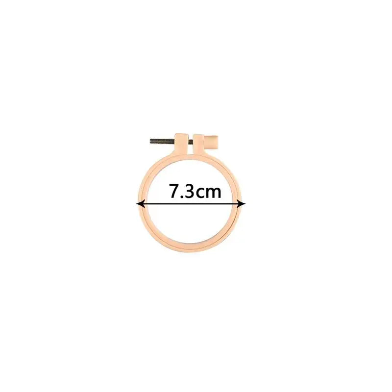 Embroidery Hoop Cross-Stitch Frame Hoop Circle Embroidery Shed DIY Handmade Craft Sewing Needwork Supplies Tools 7.3-27cm - 7