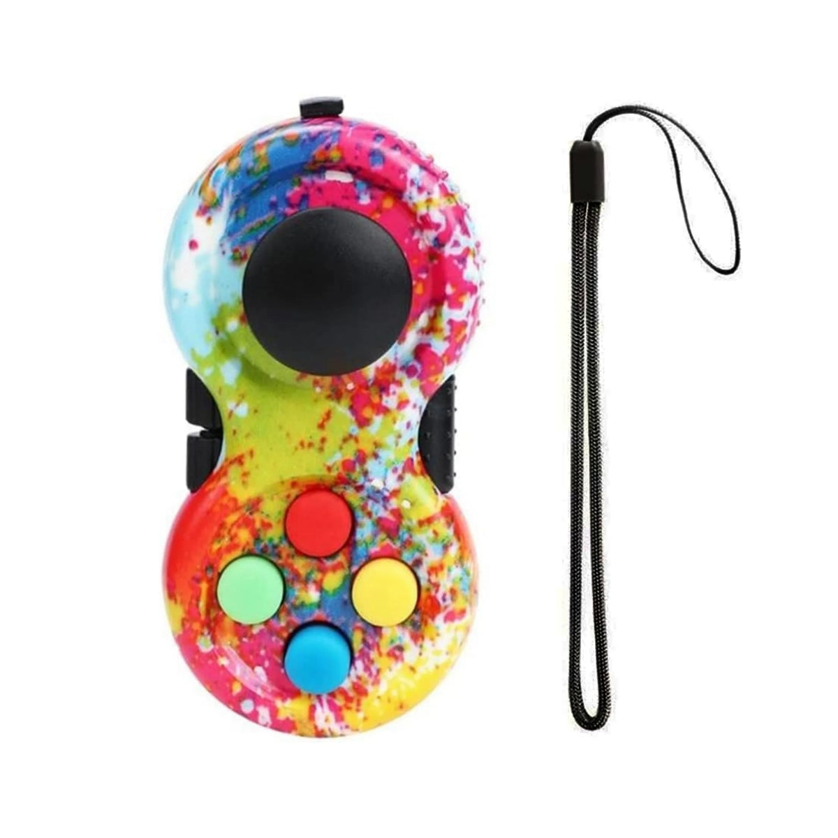 Fidget Pad Retro Classic Fidget Controller Handheld Fidget Game Controller Fun Fidget Pad Packs Classic Fidget Toys - colorfu