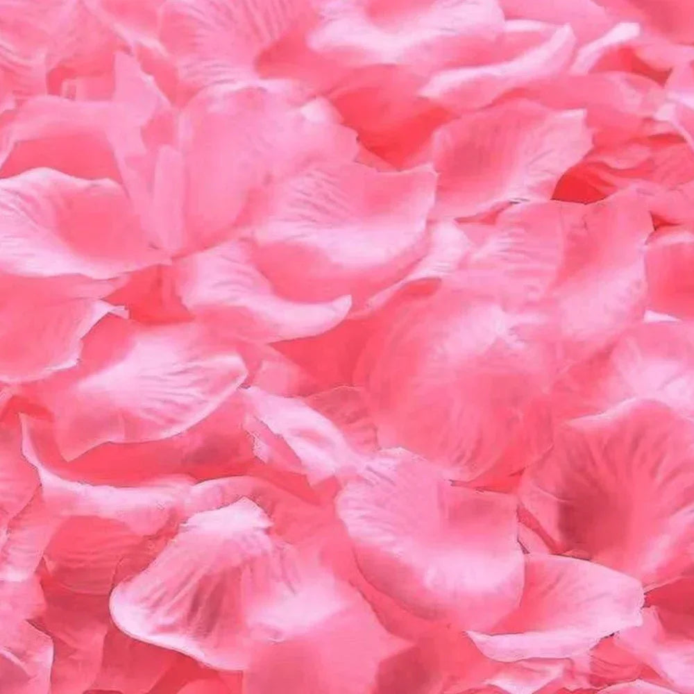 100-10000Pcs Top Colorful Artificial Fake Rose Petals Red White Gold Roses Petal Flowers Romantic Wedding Party Valentine Dec