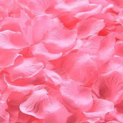 100-10000Pcs Top Colorful Artificial Fake Rose Petals Red White Gold Roses Petal Flowers Romantic Wedding Party Valentine Dec