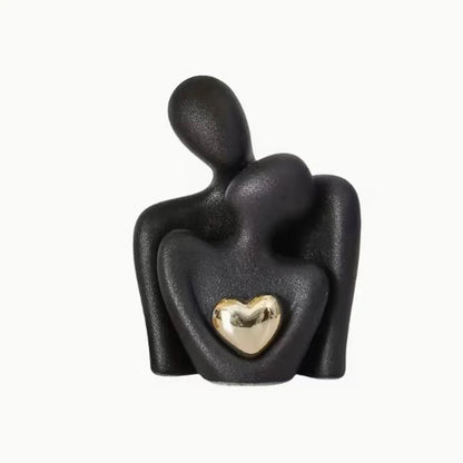 1Pc Romantic Love Embrace Statue Ornament Couple Set Bedroom Interior Decoration Valentine's Day Gift - Tj031-1