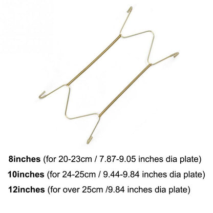 4 Pcs Plate Dishes Hanger Invisible Plate Hangers Holder Wall Hooks Home Decor Fit For Decorative Plates Antique China
