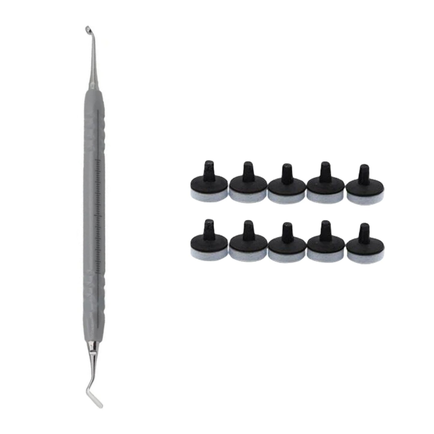 Dental Composite Resin Kit Filling Molding Tools Materials Quick Foam Pad Light Cure Holder Handle Spatula Dentistry Instrume