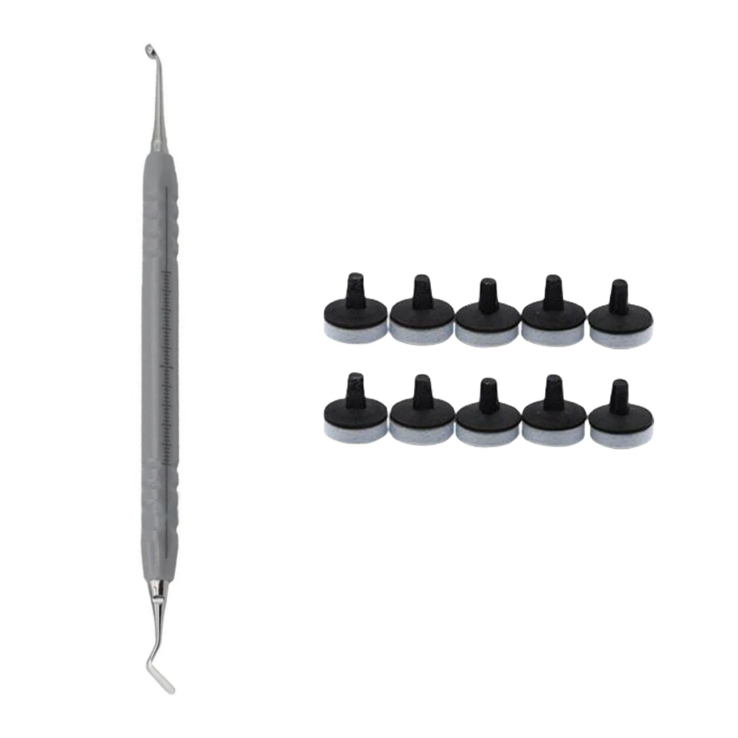 Dental Composite Resin Kit Filling Molding Tools Materials Quick Foam Pad Light Cure Holder Handle Spatula Dentistry Instrume