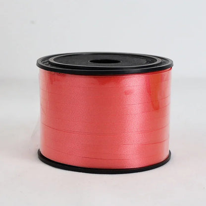 100 Yards Wedding Balloon Ribbon, for Balloon Tying Gift Wrapping, Party Decoration - Red