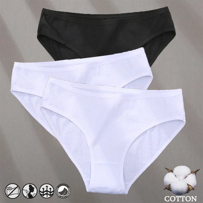 Cotton Panties Jacquard Design Pattern Women Panties Underwear Sexy Female Lingerie Briefs Solid Color Intimate Pantys for Wo